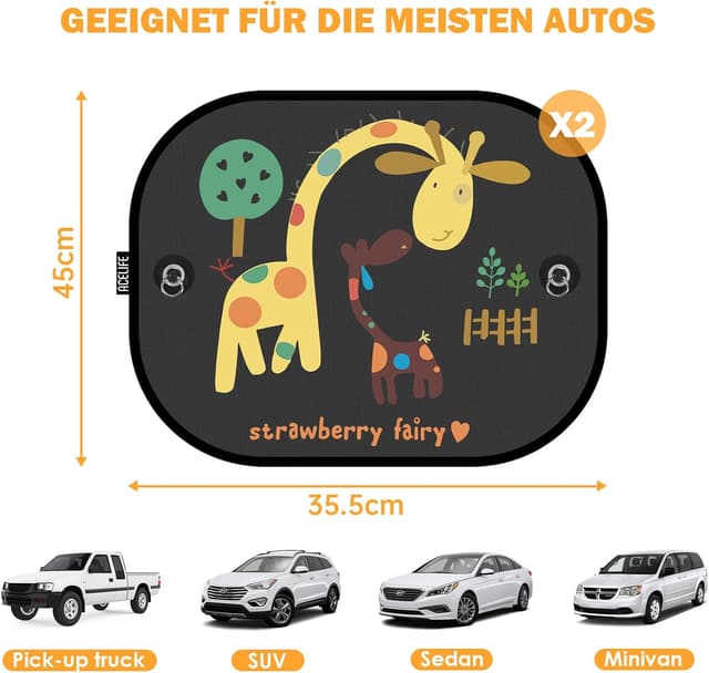 Thumbnail 6 de ACELIFE tendine parasole auto bambini 45x35,5