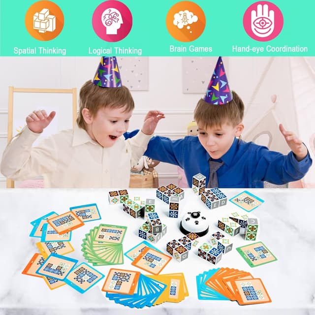 Thumbnail 2 de Juego de rompecabezas de madera a juego 🧩 para toda la familia