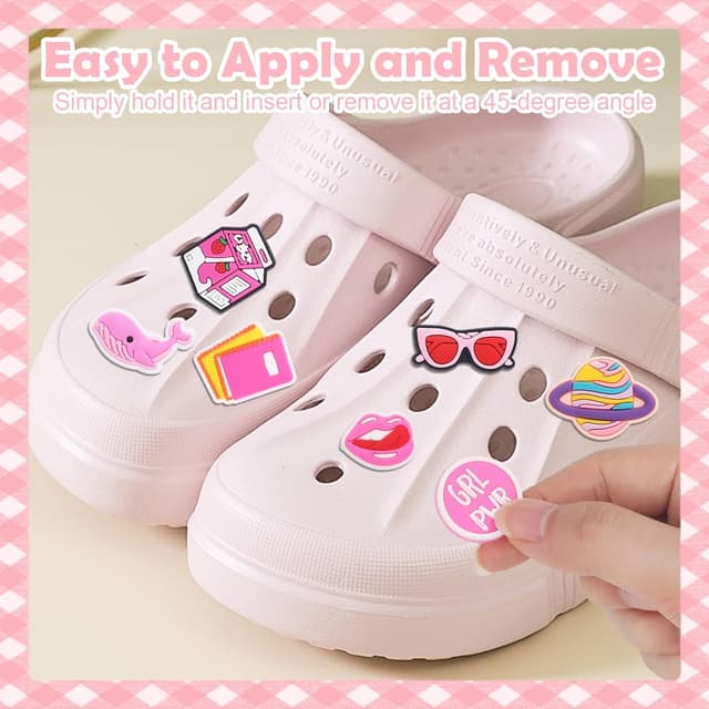 Detalle 1 de LHOEST Crocs Charms Cartoon mit 37 Pins