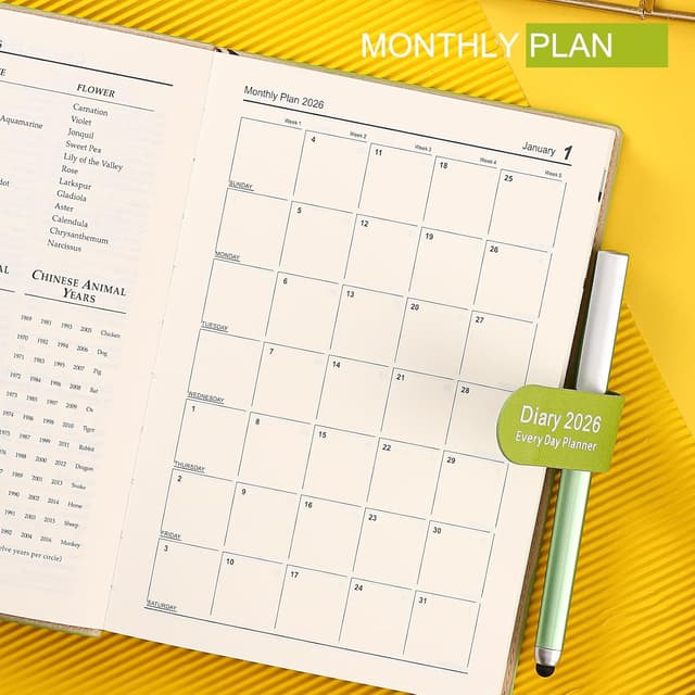 Thumbnail 5 de Agenda 2026 A5 una pagina al giorno 📔