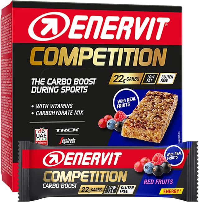 Thumbnail 6 de ENERVIT Competition Bar Albicocca 30g 22g carboidrati