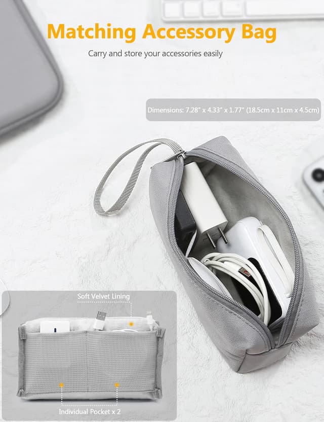 Detalle 2 de HYZUO custodia rigida 17,3 pollici