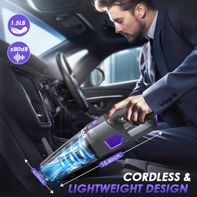 Thumbnail 5 de Gxzsk Gxzsk Handheld Vacuum 15000PA