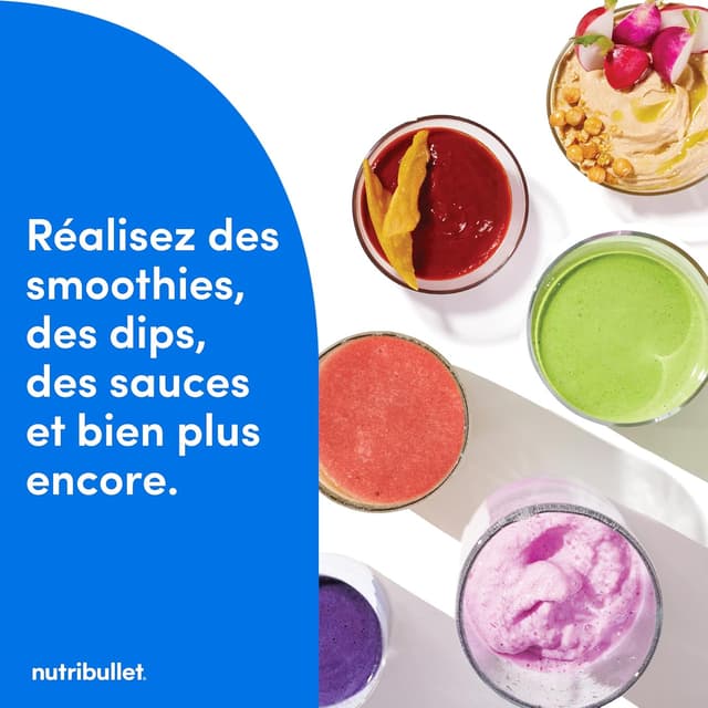 Thumbnail 6 de Nutribullet Original 600W — mixeur électrique pour smoothies noir