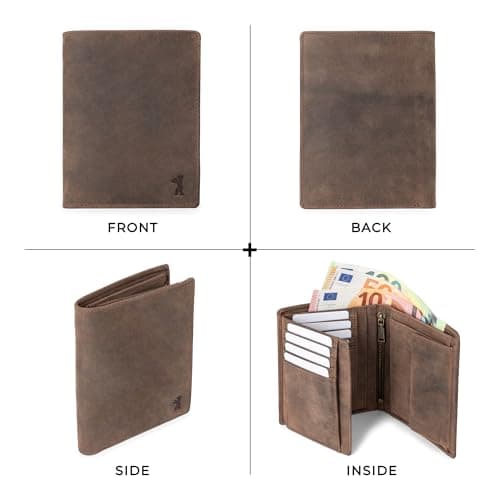 Thumbnail 5 de Berliner Bags Thomas Portefeuille cuir marron ⚙