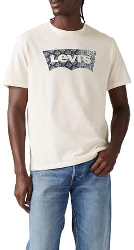 Imagen de Levi's Graphic Crewneck tee Camiseta Blanco XS en OfertitasTOP