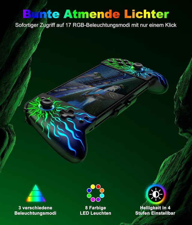 Detalle de Coogamefly Switch Controller 1000 mAh