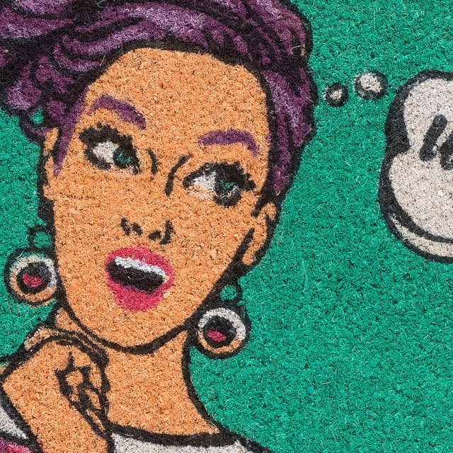 Detalle 2 de Baroni Home Zerbino Cocco 60x40 cm 🏡