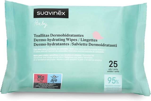 Thumbnail 5 de Suavinex Pack 14x60 Toallitas Bebé Dermohidratantes Natural
