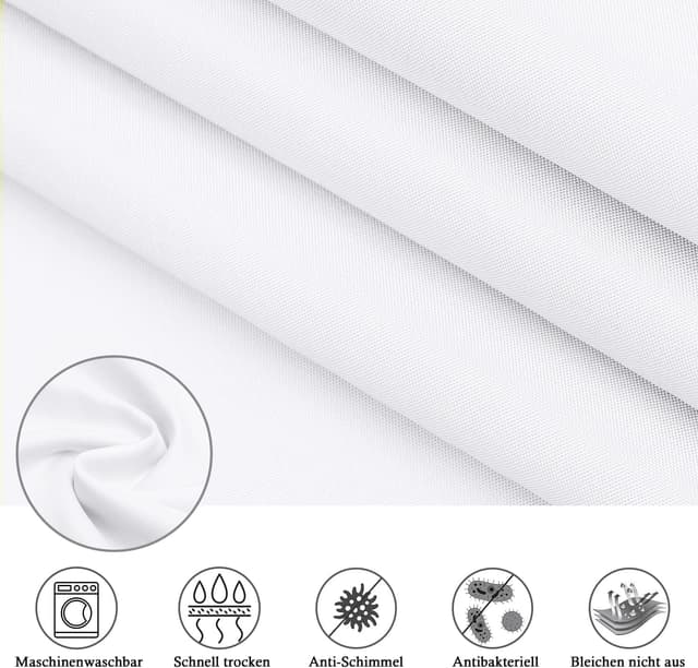 Thumbnail 4 de EurCross Überlänge Duschvorhang 180x240