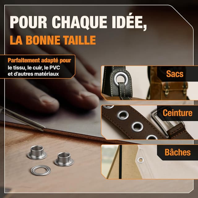 Thumbnail 5 de BAURIX 200 Ø6mm ŒILLETS Embout Magnétique TALOS