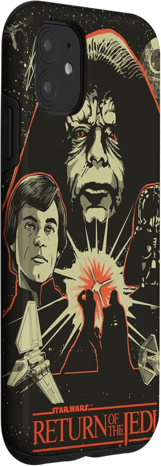 Detalle de Custodia Star Wars iPhone 11, 40° anniversario