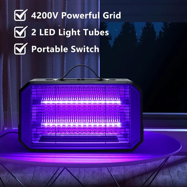 Thumbnail 1 de Loowoko Lampe Anti Moustique LED-UV 50 000 h 🪳