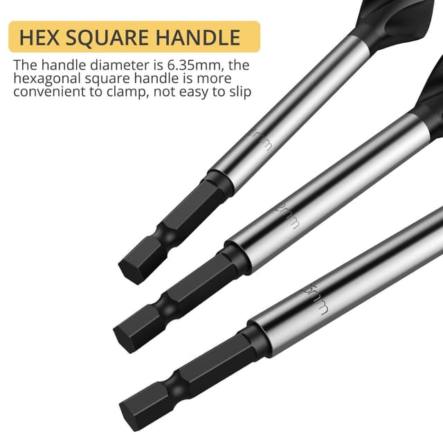 Thumbnail 4 de AMTOVL Wood Drill Bit Set 8pc, 10–32mm 🛠