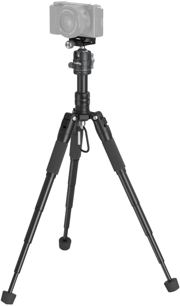 Detalle 2 de SMALLRIG Aluminium Mini Tripod VT-20 (4289) für Desktop & Reisefotos mit 360° Kugelkopf