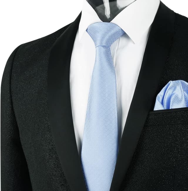 Detalle 2 de Alizeal Mens tie set with 150 x 8cm