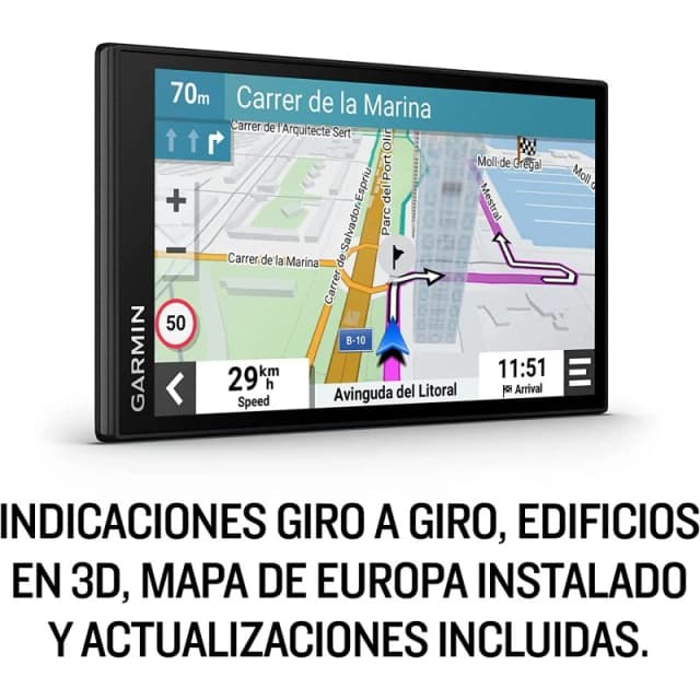 Detalle 2 de Garmin DriveSmart 76 Navegador GPS 7"
