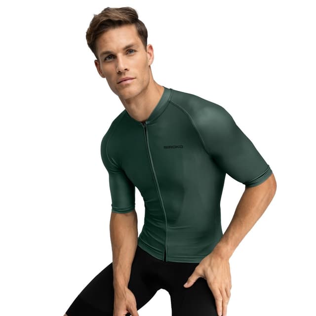 Detalle de Siroko M2 Maillot ciclismo manga corta 80% polyester