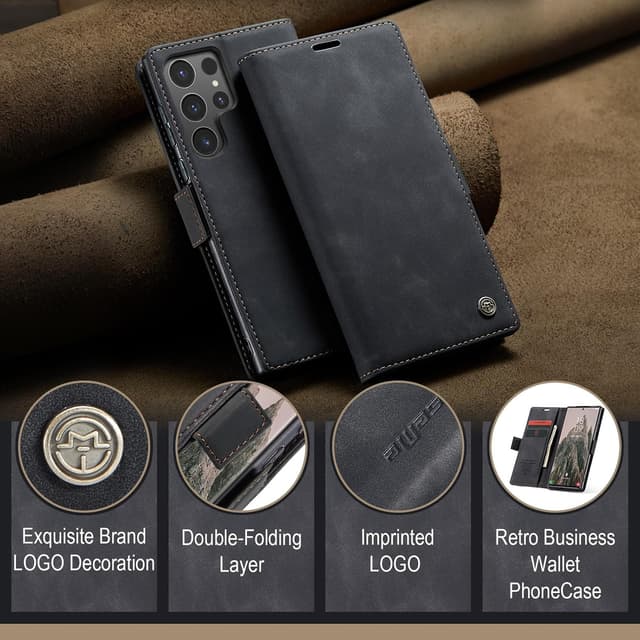 Thumbnail 2 de Monweicz S24 Ultra Hülle Premium Leder