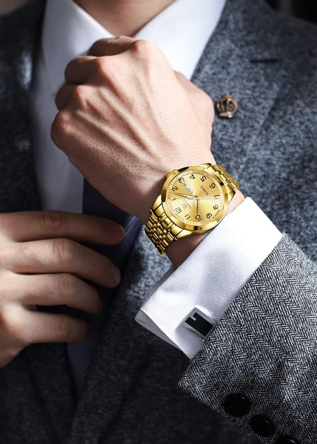 Detalle 2 de OLEVS Business-Uhr mit 30 m Wasserdichte