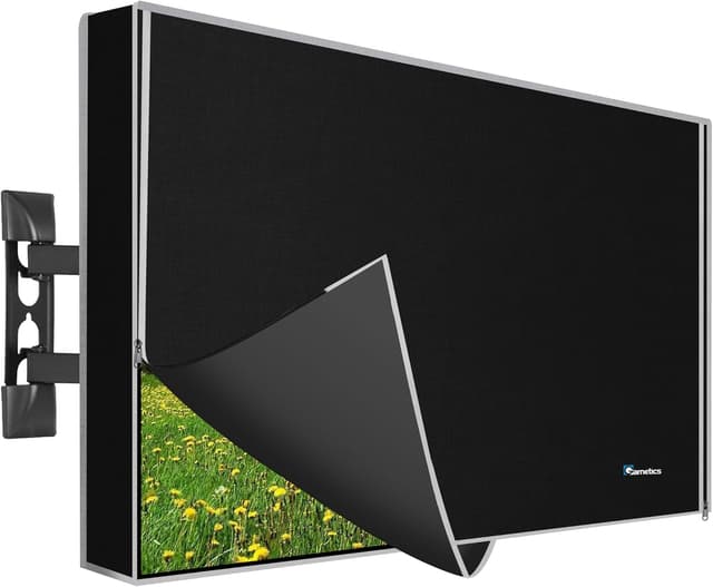 Detalle de Outdoor TV Cover for 55 Inch Weatherproof & Waterproof TVs — Smart Shield Outdoor TV Screen Protector
