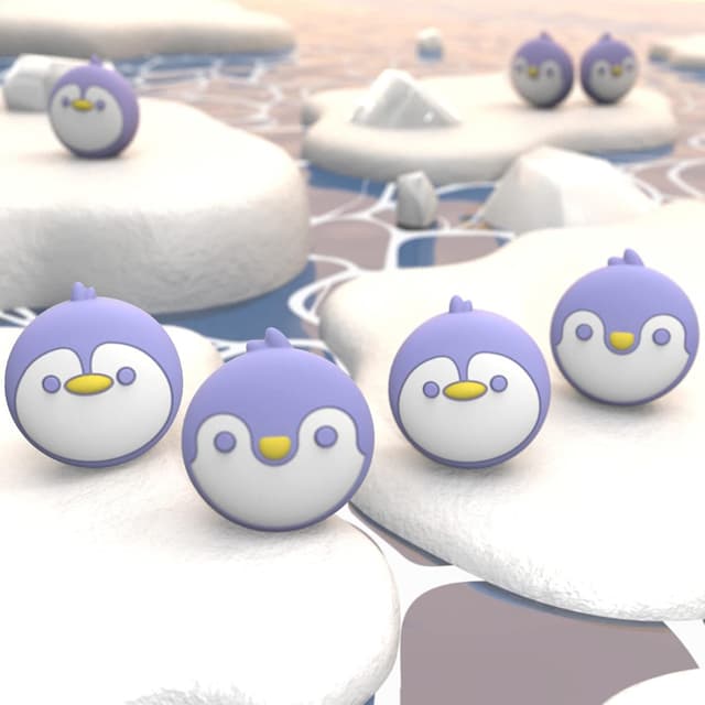 Thumbnail 6 de PlayVital Penguin thumb grip caps for PS5/PS4, Xbox and Switch controllers