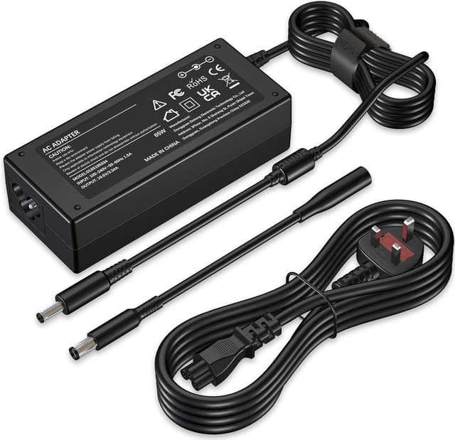 Detalle de 65W Dell laptop charger DC 19.5V