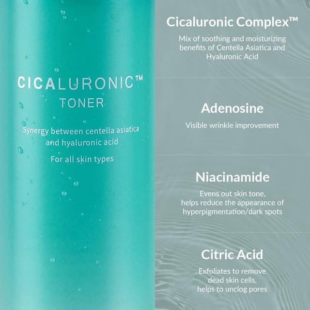 Thumbnail 4 de MIZON Tónico facial Cicaluronic Toner 💧