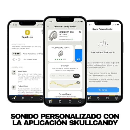 Thumbnail 5 de Skullcandy Crusher 540 Active auriculares over‑ear Concrete