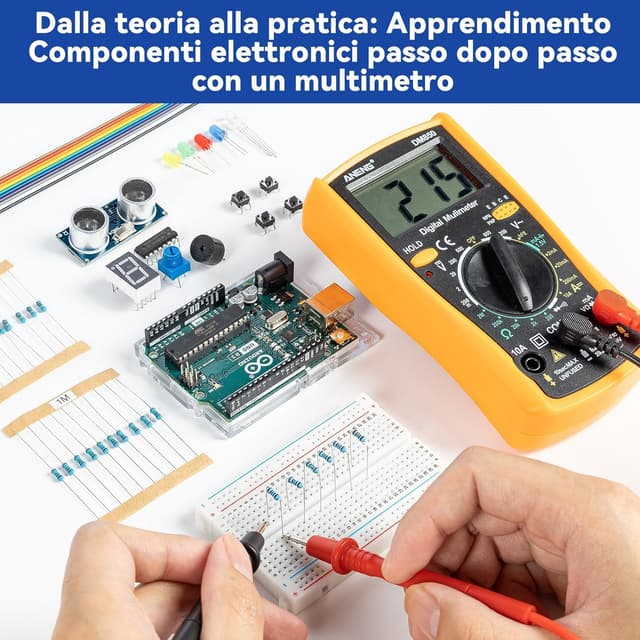 Thumbnail 1 de SunFounder Beginner's Lab Kit di avvio con Arduino Uno R3, multimetro e 34 progetti