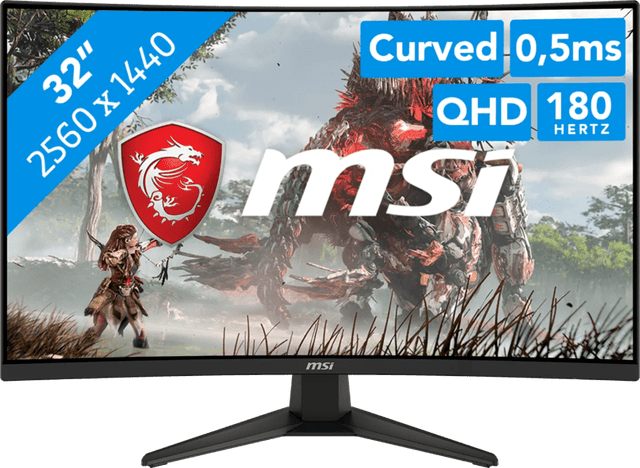 Detalle de MSI MAG 321CQFDE E18 Gaming Monitor