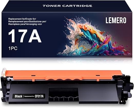 Detalle de Lemero CF217A 17A Toner Compatible para HP Laserjet Pro 🖨