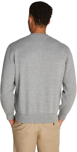 Thumbnail 1 de Tommy Hilfiger Sudadera Fleece Crew Neck Hombre Gris