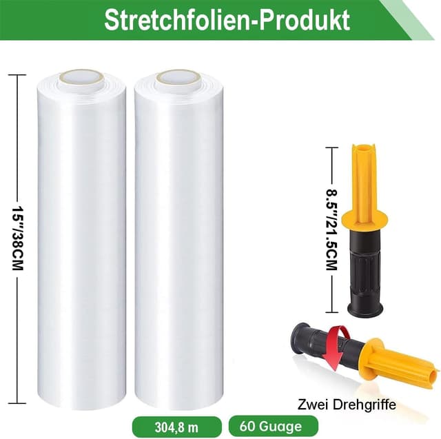 Thumbnail 1 de Stretchfolie mit Griffen 38,1 cm