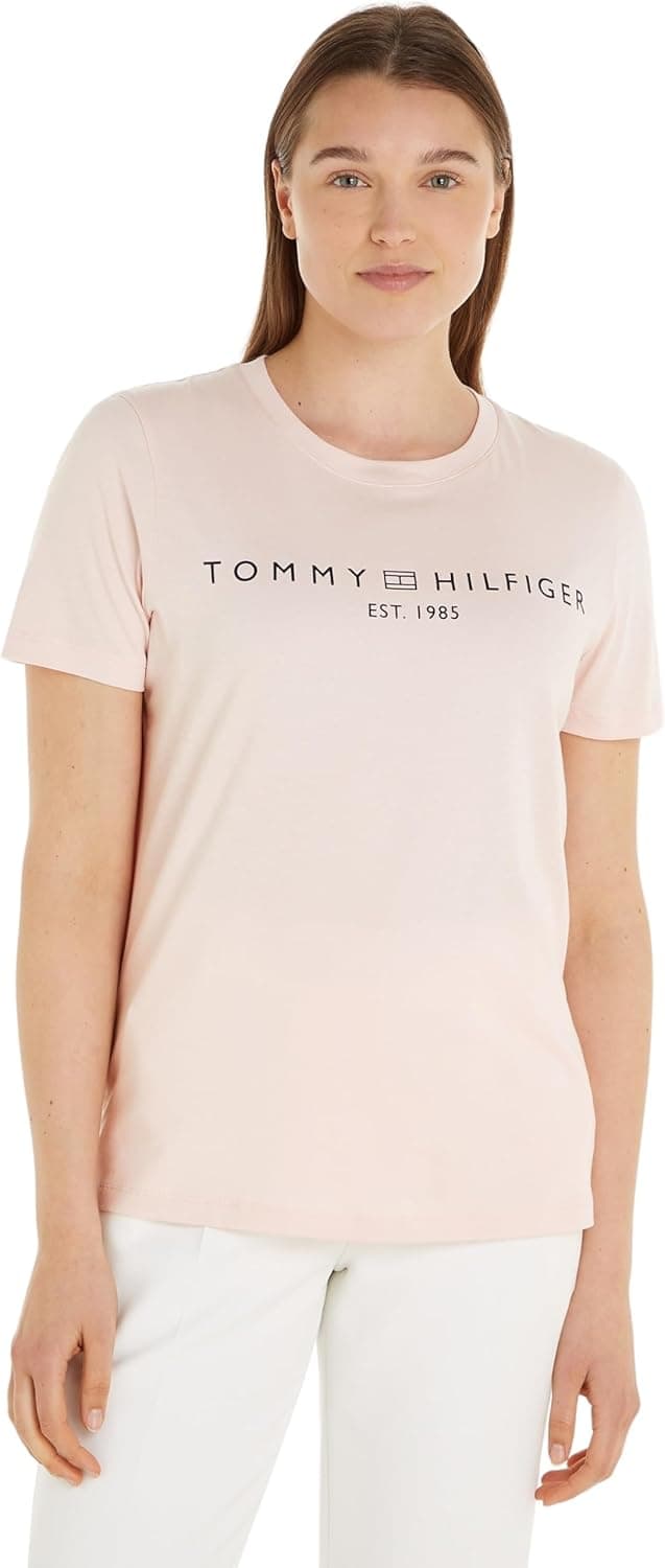 Thumbnail 6 de T-shirt manches courtes femme logo Tommy