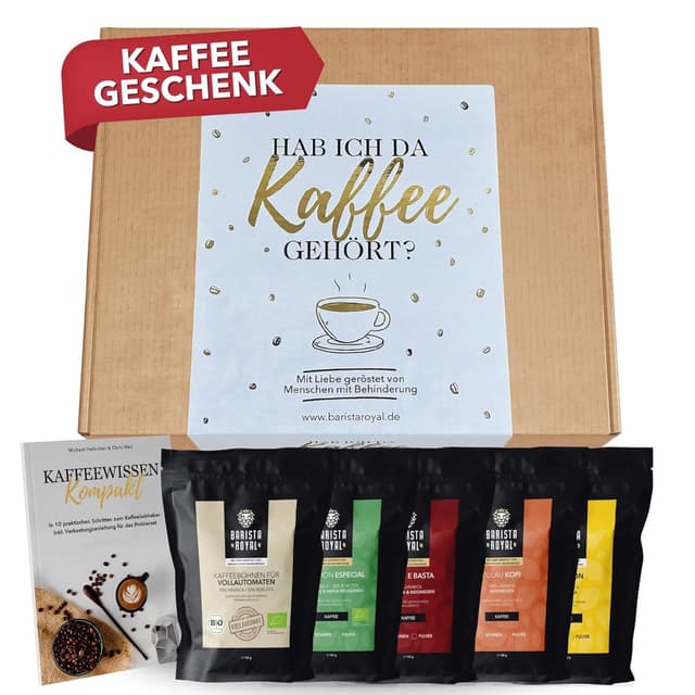 Imagen de Premium Kaffeebohnen Geschenkset 5×100 g en OfertitasTOP