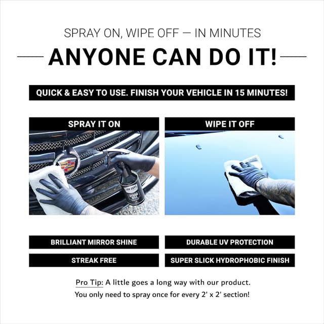 Thumbnail 4 de CAR GUYS Hybrid Spray Wax 18 Oz Kit