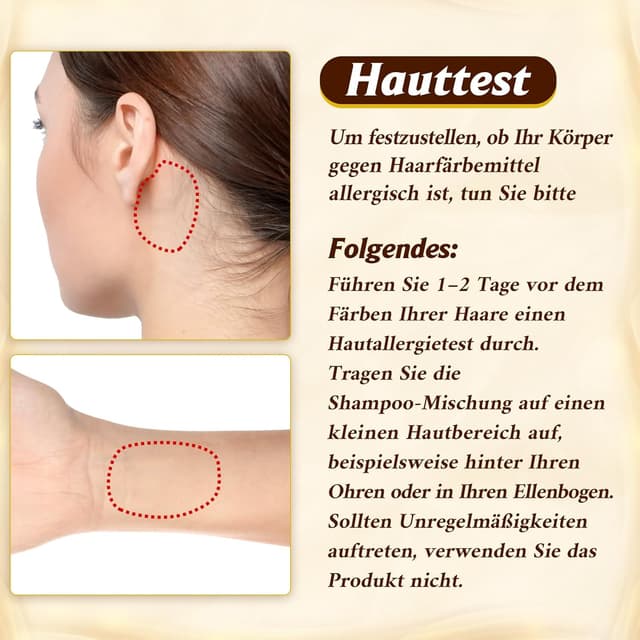 Thumbnail 4 de Haarfarbe Dunkelbraun Haarfärbeshampoo 500ml