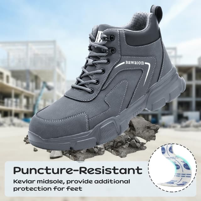 Thumbnail 3 de Bawalon safety boots with steel cap protection