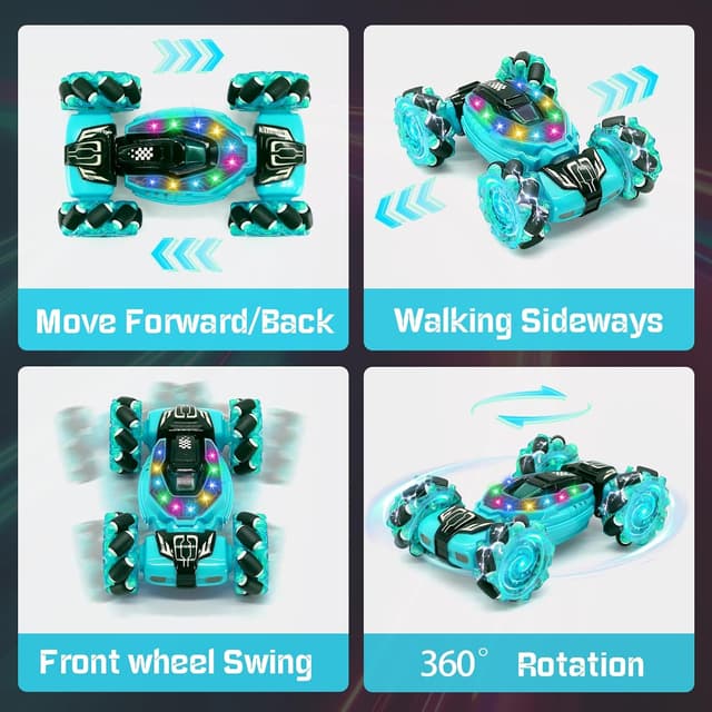 Thumbnail 5 de DELEE Voiture télécommandée 360° pour enfants 3–9 ans