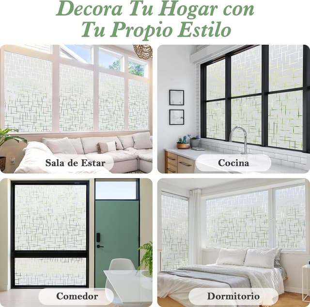 Detalle 2 de rabbitgoo Vinilos para Ventanas Privacidad 44.5x200 cm