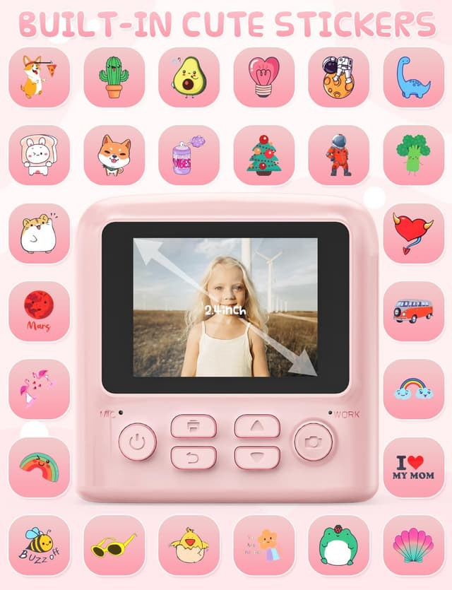 Thumbnail 2 de PHNIXGAM Cámara instantánea infantil