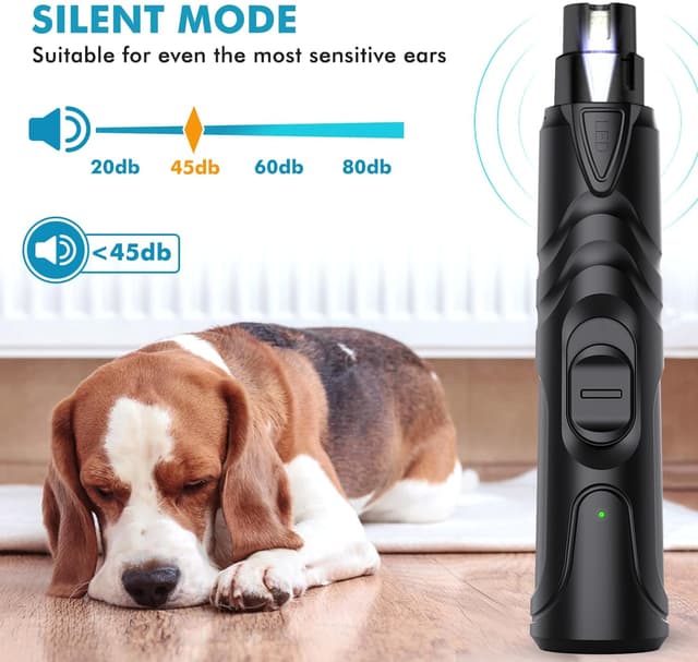 Detalle 1 de ETENTOUS pet nail grinder 2 speed 5000