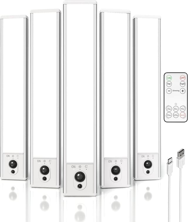 Imagen de EZVALO 5-Pack Under Cabinet LED Lights 2400mAh en OfertitasTOP