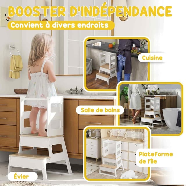 Thumbnail 2 de AIYAPLAY Tour d'observation 2 en 1