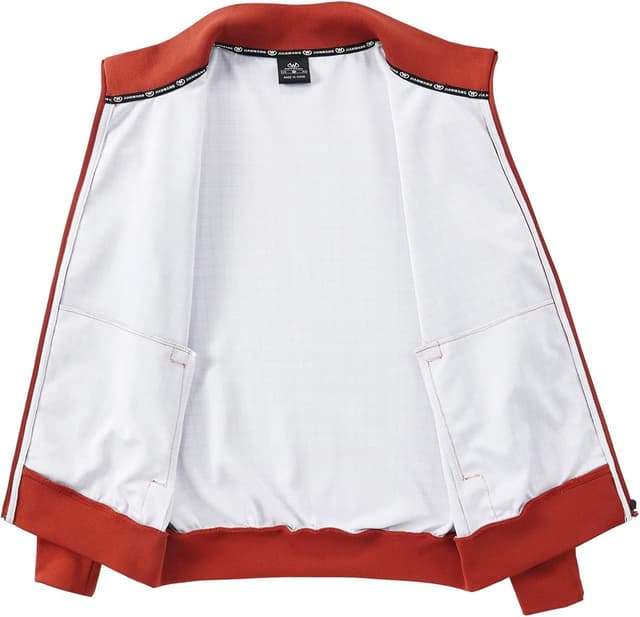 Detalle de Herren Trainingsanzug von W JIANWANG (Jacke & Hose) mit durchgehendem Reißverschluss