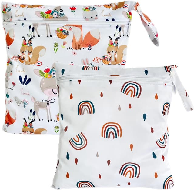 Detalle de TRASUN Wet Bag 2er-Set für Windeln