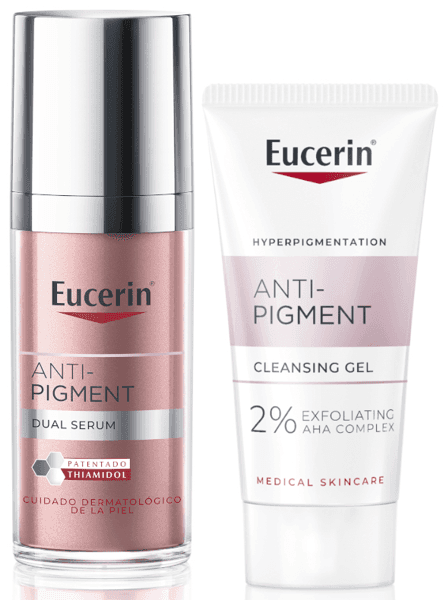 Detalle de Eucerin Anti-Pigment Dual Sérum 30 ml + Gel Limpiador