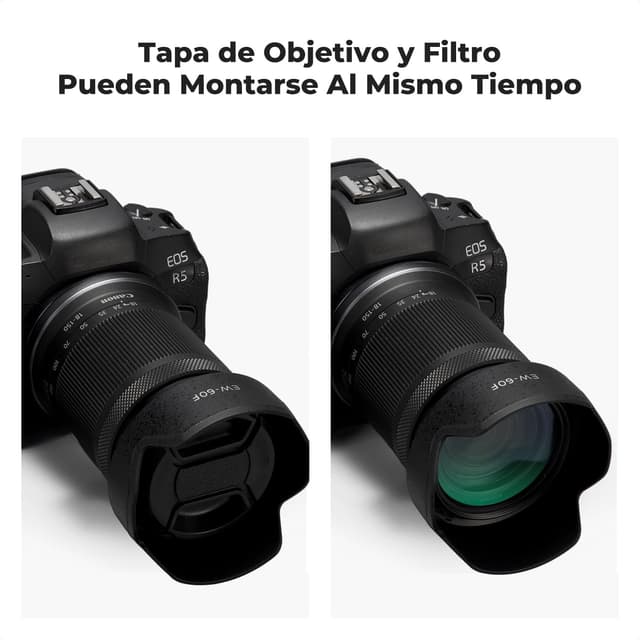 Thumbnail 3 de K&F CONCEPT EW-60F parasol 55 mm