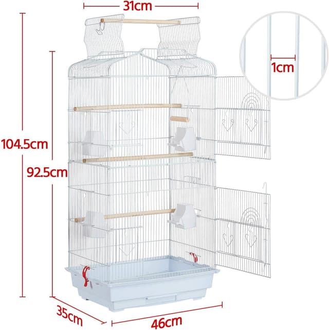 Thumbnail 2 de Yaheetech 104cm Parrot Cage